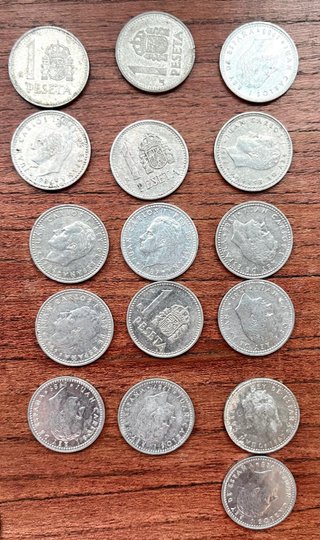 Lote de Monedas de Pesetas