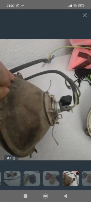Repuestos Renault 4L: Faro, Limpiaparabrisas
