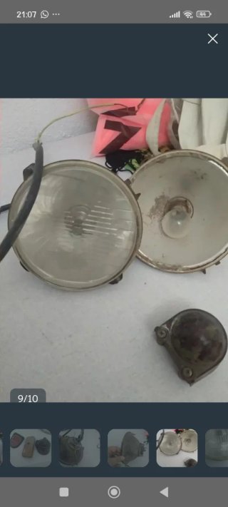 Repuestos Renault 4L: Faro, Limpiaparabrisas