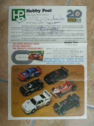 Scalextric Exin 20 Aniversario , Ibertren y Tente
