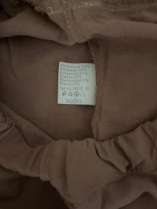 Pantalón corto marrón