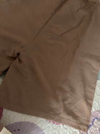 Pantalón corto marrón