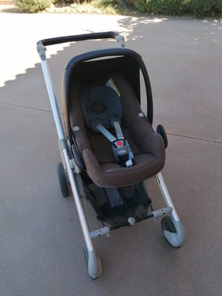Trío Bébé Confort: Silla, Capazo y Cuco
