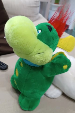 Peluche Draghetto Verde