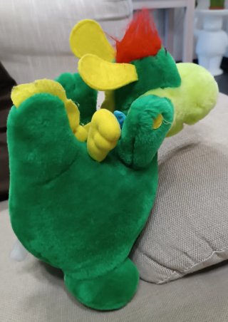 Peluche Draghetto Verde