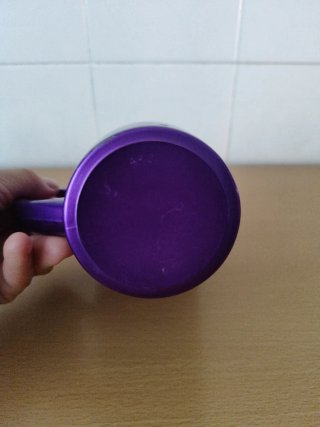 Taza Morada Metálica