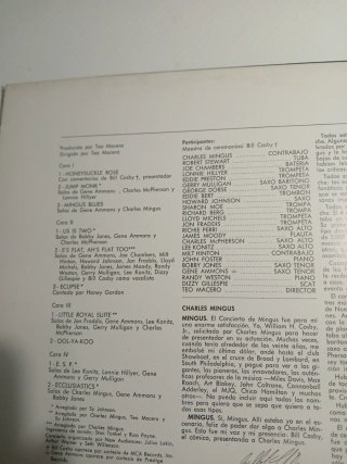 Vinilo Charles Mingus And Friends In Concert