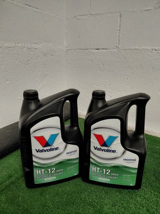 2x Valvoline HT-12 Green Antifreeze Coolant 5L