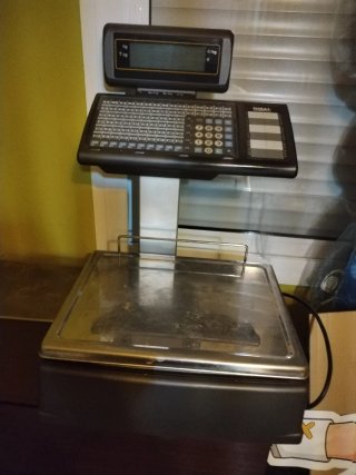 Balanza Dibal con impresora