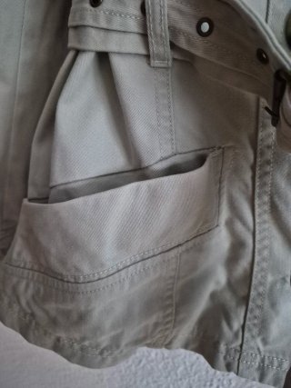 Chaqueta mango algodon 100%