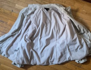 Chaqueta mango algodon 100%
