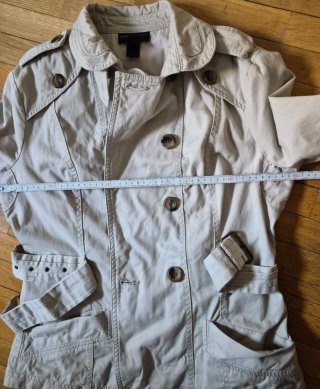 Chaqueta mango algodon 100%