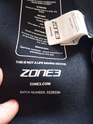 Neopreno Zone 3 YULEX Hombre Talla M