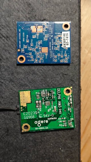 Tarjeta WiFi y Lote componentes portatil