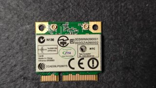 Tarjeta WiFi y Lote componentes portatil