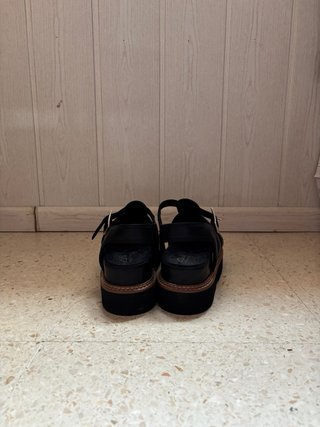 Sandalias plataforma negras