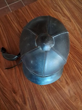 Casco de equitación, infantil de piel