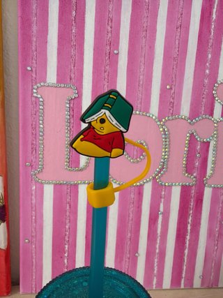 Decoración para pajitas Winnie the Pooh