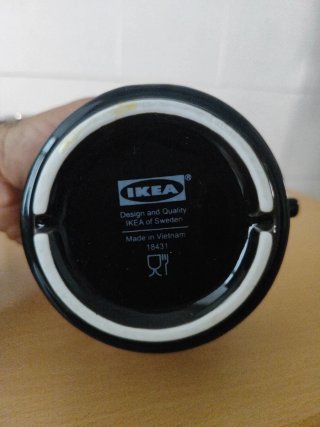 Tazas de cerámica con diseño tribal