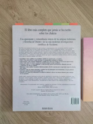 Varios libros sobre Chakras