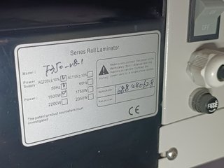Plegadora y Laminadora de Papel