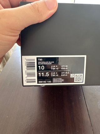 Nike Total 90 T90 White/Black Black