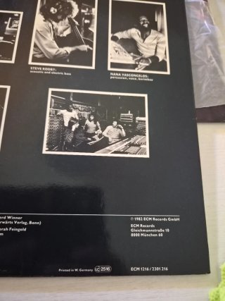 Vinilo LP Pat Metheny Group Offramp primera edc.