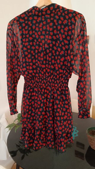 Vestido Zara corto estampado floral