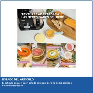 - BÉABA robot de cocina 1100 ml cuece y tritura