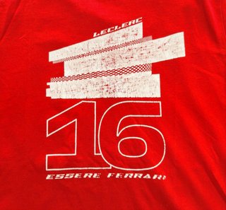 Camiseta Ferrari Leclerc Puma Talla XL