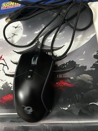 Ratón Gaming Deepdarth mecanico con 3 botones