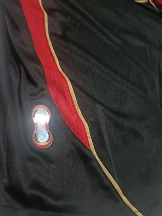 Camiseta Ronaldo 99 AC Milan Negra Roja