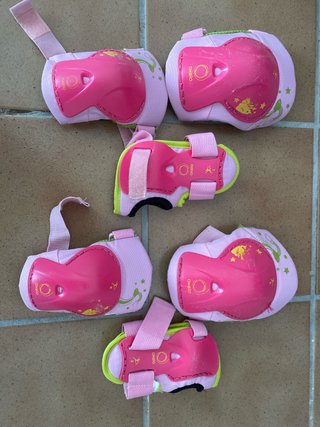 Protecciones Oxelo Rosa Patinaje