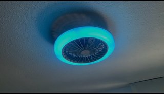 Ventilador de techo ARCO con luz LED