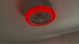 Ventilador de techo ARCO con luz LED