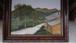 Cuadro Óleo Original Luis Gonzalez Firmado 1902