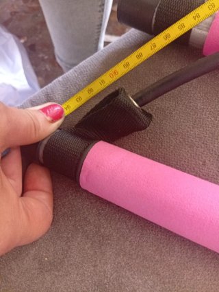 Kit Pilates Barra Portátil Bandas Resistencia