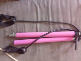 Kit Pilates Barra Portátil Bandas Resistencia
