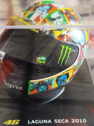 2 Mini Cascos Valentino Rossi