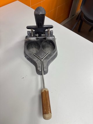Molde para hamburguesas de metal