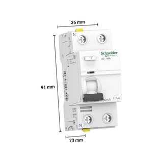 Schneider Electric Interruptor FI Acti9 iID 40A