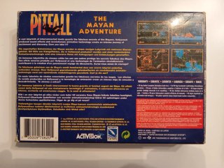 Pitfall Mayan Adventure SNES Super Nintendo
