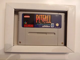 Pitfall Mayan Adventure SNES Super Nintendo