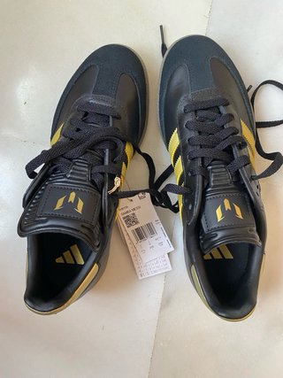 Adidas Samba Messi Negro/Dorado