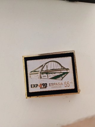 Pin EXPO 92 Sevilla España Correos