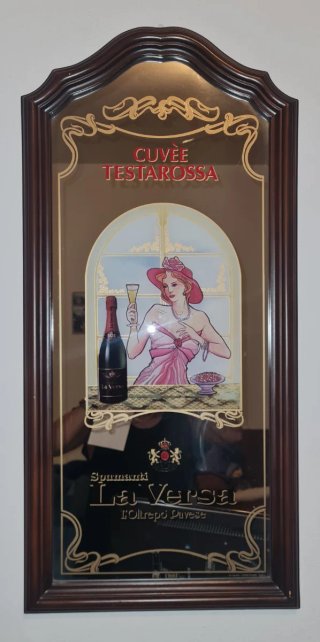 Specchio Pubblicitario La Versa Cuvée Testarossa