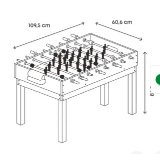 Mesa Multijuegos 10 en 1
