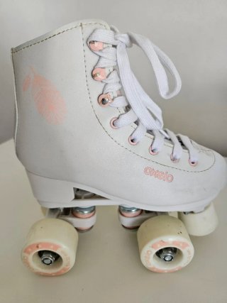 Patines Oxelo Quad 100 Blanco Talla 32