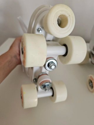 Patines Oxelo Quad 100 Blanco Talla 32