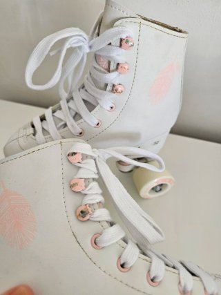 Patines Oxelo Quad 100 Blanco Talla 32